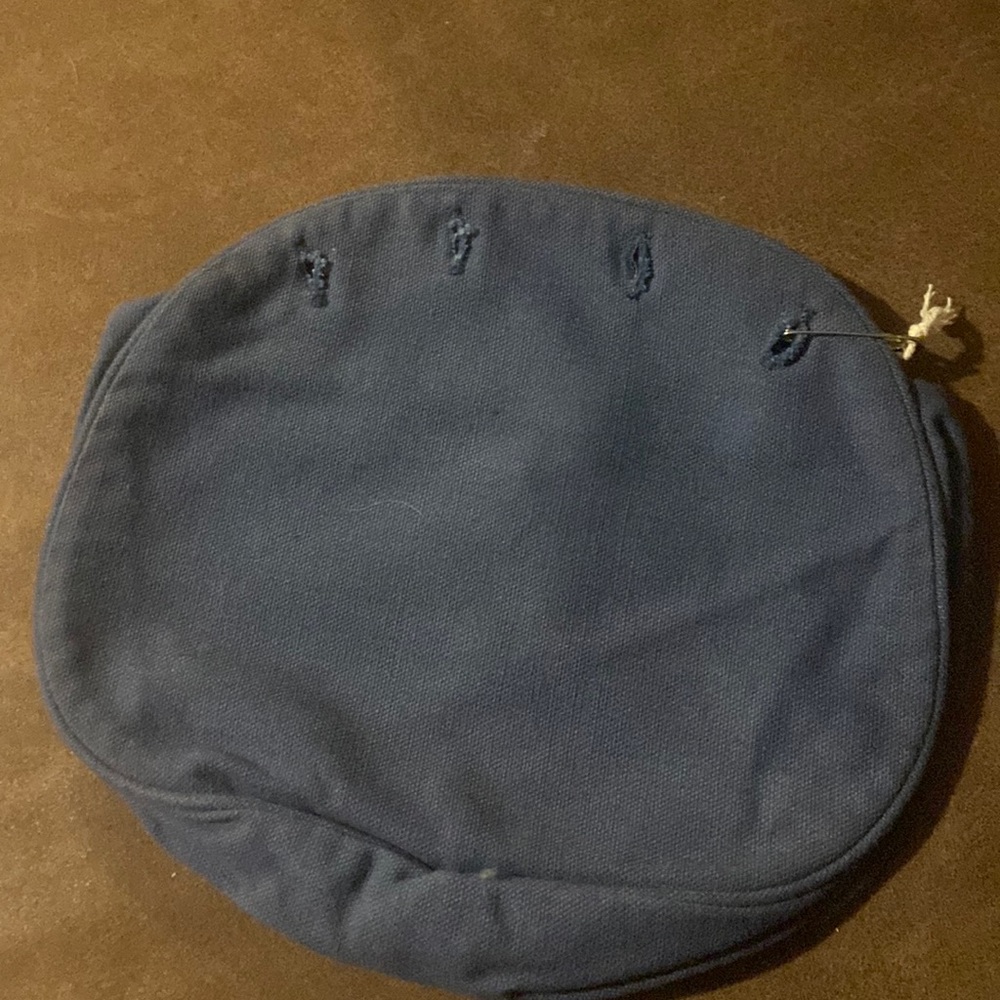 Navy Bermuda bag cover- not reversible